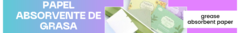 Banner de la categoría Papel Absorbente de Grasa