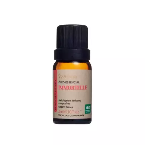 Óleo Essencial Immortelle Via Aroma - 3ml