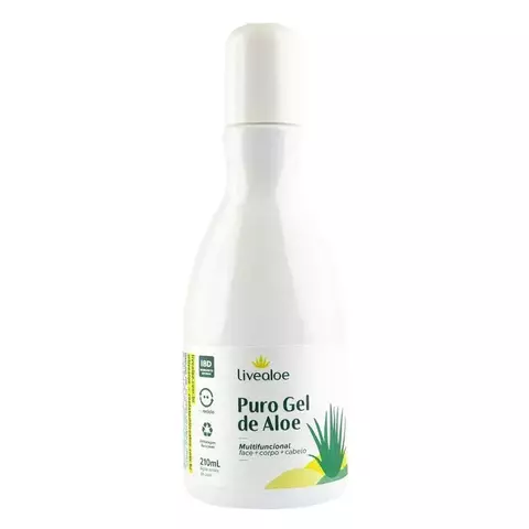 Puro Gel de Aloe Livealoe -120ml