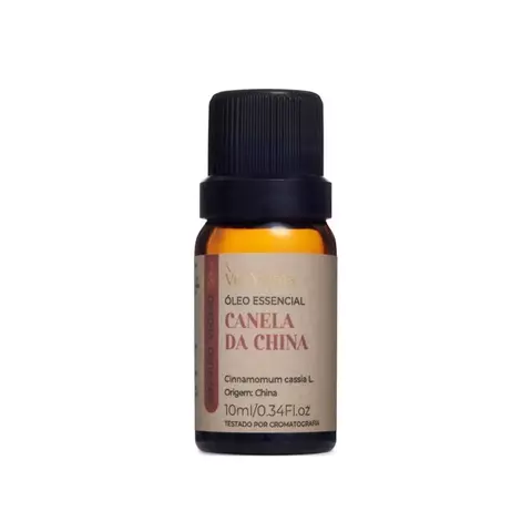 Óleo Essencial Canela Da China Via Aroma - 10ml