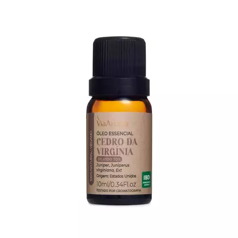 Óleo Essencial Cedro da Virginia Via Aroma - 10ml