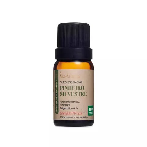 Óleo Essencial Pinheiro Silvestre Via Aroma - 10ml