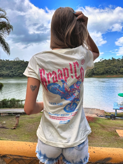 Baby Look Braap! Saturdays are for Supercross - Off White