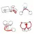 Kit Quebra Cabeça de Metal Enigma - loja online