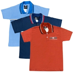 kit 3 Camisas Polo Infantil – Moda Juvenil do 4 ao 14!