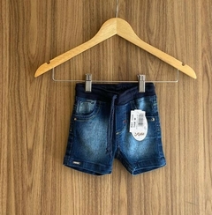 BERMUDA MASCULINA BEBÊ TRANCOSO LINHA VERDE RIBANA AZUL 1324 - comprar online