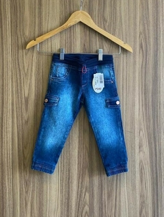 CALÇA FEMININA BEBÊ TRANCOSO JOGGER RIBANA MARINHO 1716 - comprar online