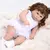 Boneca Bebê Reborn 60cm Corpo de Pano | Frete Grátis - comprar online