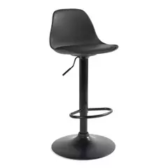 Banqueta Tulip negra patas negras en internet