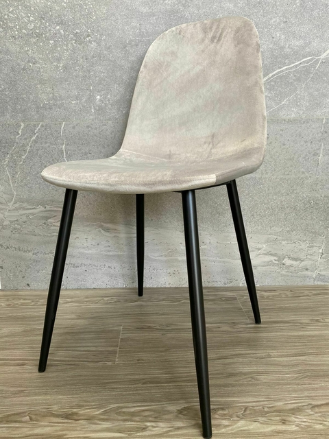 Silla soho light grey velvet