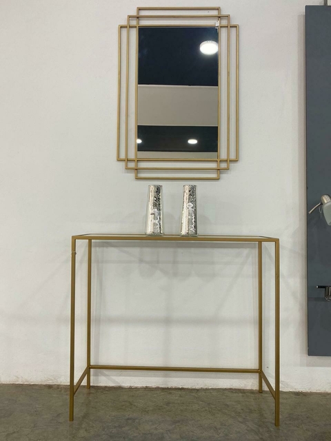 Espejo Monaco dorado