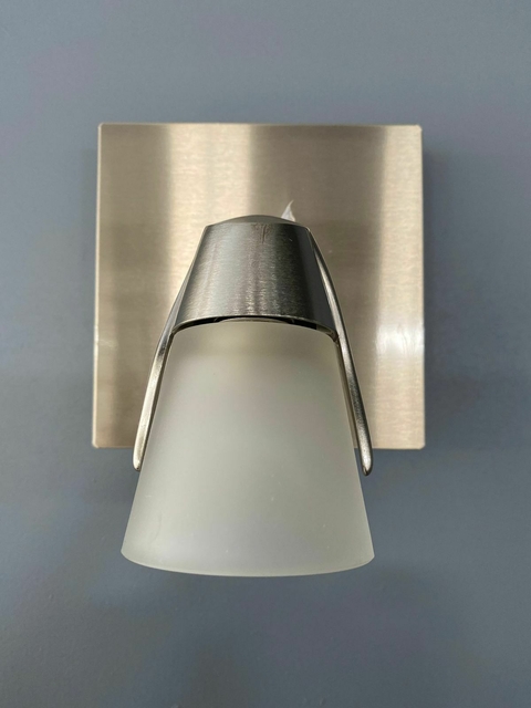 aplique 1 luz acero 5401ac