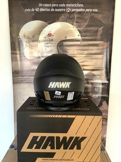 CASCO HAWK RS1 NEGRO MATE + GUANTES DE REGALO - comprar online