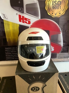 CASCO HALCON H5 BLANCO - comprar online
