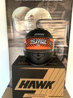 CASCO HAWK RS1 NEGRO MATE + GUANTES DE REGALO - AFSTORE
