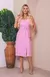 Vestido com Alça e Cinto Fivela no Tecido Marrant - Loja Nina Web. Moda feminina alfaiataria