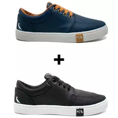 Imagem do Kit 2 Tênis Masculino Reserva Liso