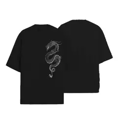 Camiseta Masculina Oversized Dragão na internet