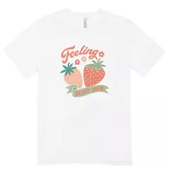 Camisa Feminina Baby Look Berry Good