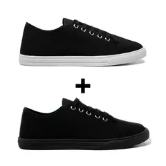 Kit 2 Tênis Feminino Casual Classic - comprar online
