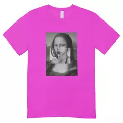 Camisa Feminina Baby Look Monalisa Moderna - loja online