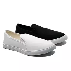 Kit 2 Tênis Feminino Slip On Casual - comprar online