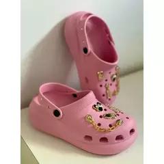 Sandália Feminina Plataforma Babuche EVA com Botons - comprar online