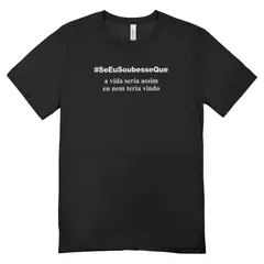 Camisa Feminina Baby Look Se Eu Soubesse Que na internet