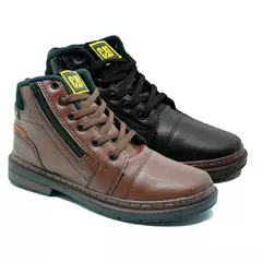 Kit 2 Bota Masculina Caterpillar Zíper