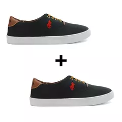 Kit 2 Sapatênis Masculino Polo Casual