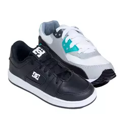 Kit 2 Tênis Infantil Mini Max AIR + Tênis Infantil DC Shoes Skatista na internet