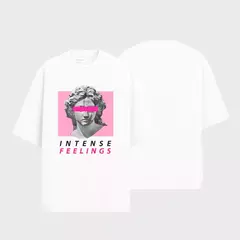 Camiseta Masculina Oversized Intense Feelings na internet