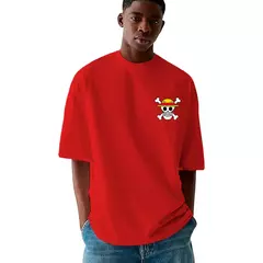 Camiseta Masculina Oversized Do Luffy - Loja Urban Style
