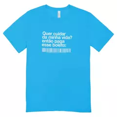 Camisa Feminina Baby Look Paga Meu Boleto - loja online