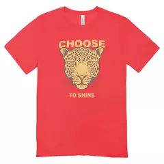Camisa Feminina Baby Look Choose to Shine