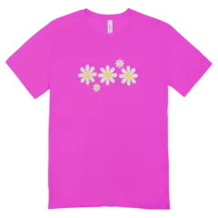 Camisa Feminina Baby Look Flores - loja online