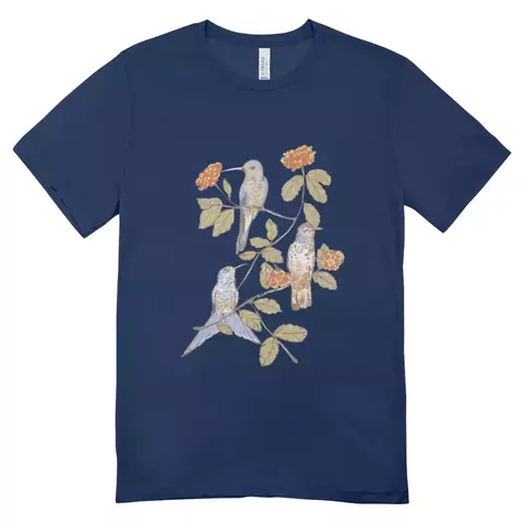 Camisa Feminina Baby Look Beija-Flor