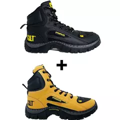 Kit 2 Bota Coturno Caterpillar CAT Cano Médio - comprar online