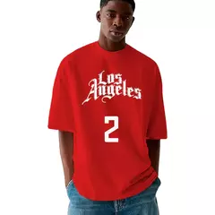 Camiseta Masculina Oversized Los Angeles 2