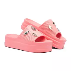 Chinelo Feminino Nuvem Plataforma EVA com Botons na internet