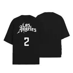 Camiseta Masculina Oversized Los Angeles 2 na internet