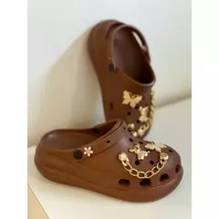 Sandália Feminina Plataforma Babuche EVA com Botons - Loja Urban Style