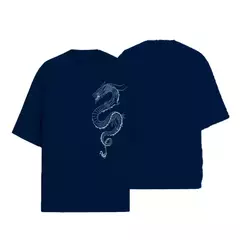 Imagem do Camiseta Masculina Oversized Dragão
