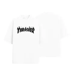 Camiseta Masculina Oversized Thrasher na internet