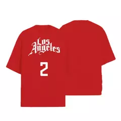 Camiseta Masculina Oversized Los Angeles 2 na internet