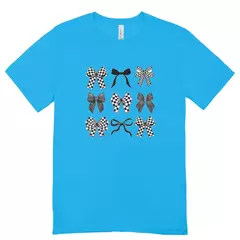 Camisa Feminina Baby Look Laço Xadrez - loja online