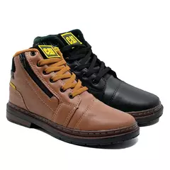 Kit 2 Bota Masculina Caterpillar Zíper - loja online