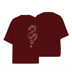 Imagem do Camiseta Masculina Oversized Dragão