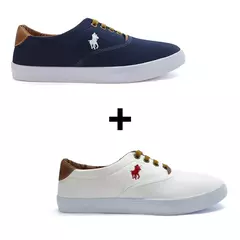 Kit 2 Sapatênis Masculino Polo Casual na internet