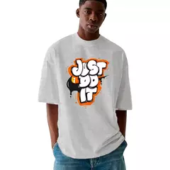 Camiseta Masculina Oversized Just Do It - Loja Urban Style